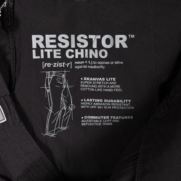 Kuhl Men's Resistor Lite Performance Chinos Pants Size 40x30 Black #5204 XKanvas - Picture 7 of 7